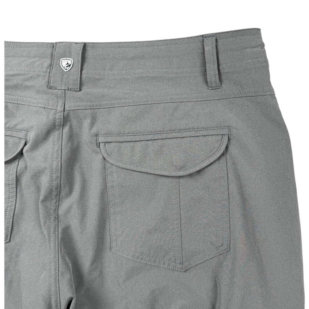 Kuhl Gray Roll Up Cargo Hiking Pants Short Convertible Outdoor Utility Wmns 12